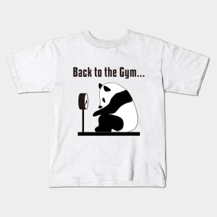 Back to the gym! Kids T-Shirt